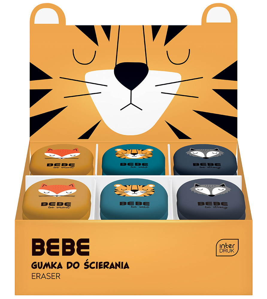 Gumka do ścierania oval BB Friends Boys BB Interdruk